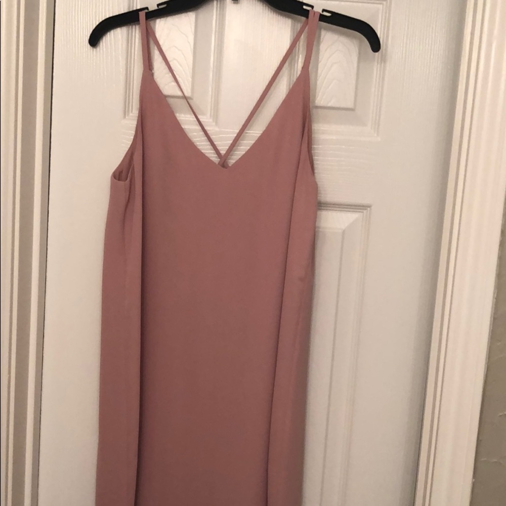 Pink Shift Dress